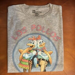 Breaking Bad Gray Los Pollos Hermanos T-Shirt